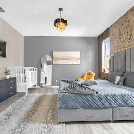 Beautiful 5Br 4 Baths Themed Home Near Disney And Universal, Private Pool, Gameroom, Baby Crib And More คิสซิมมี ภายนอก รูปภาพ