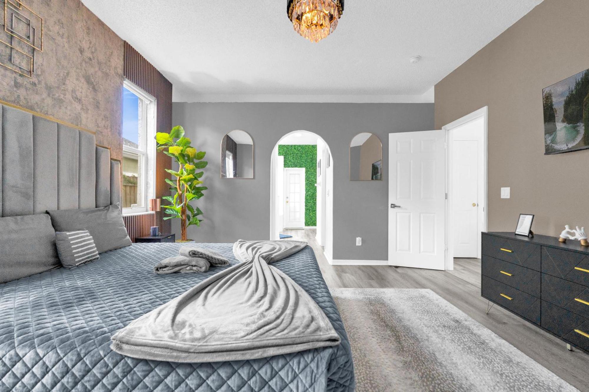Beautiful 5Br 4 Baths Themed Home Near Disney And Universal, Private Pool, Gameroom, Baby Crib And More คิสซิมมี ภายนอก รูปภาพ